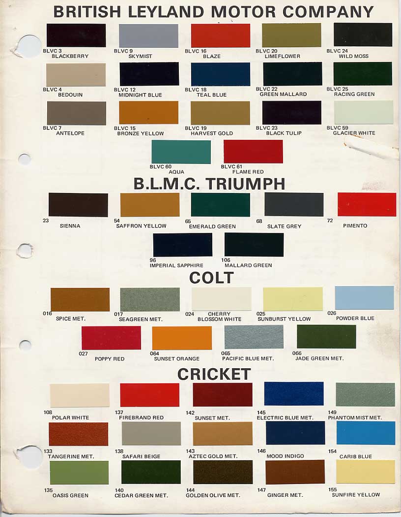 Bmw 1971 paint codes #5